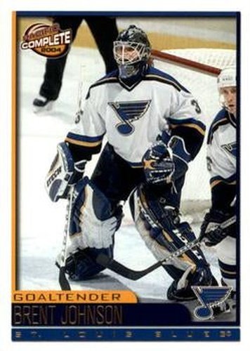#432 Brent Johnson - St. Louis Blues - 2003-04 Pacific Complete Hockey