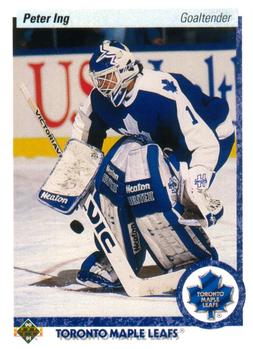 #432 Peter Ing - Toronto Maple Leafs - 1990-91 Upper Deck Hockey