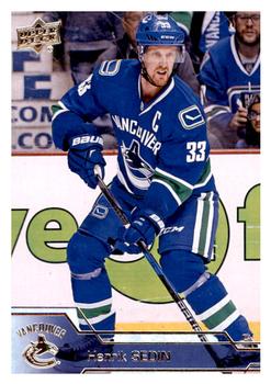 #432 Henrik Sedin - Vancouver Canucks - 2016-17 Upper Deck Hockey