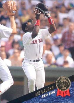 #432 Mo Vaughn - Boston Red Sox - 1993 Leaf Baseball