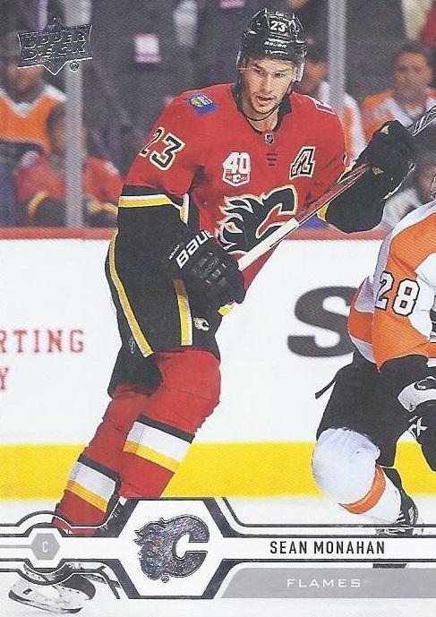 #432 Sean Monahan - Calgary Flames - 2019-20 Upper Deck Hockey