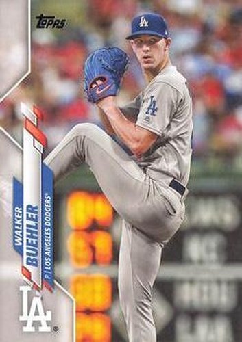 #432 Walker Buehler - Los Angeles Dodgers - 2020 Topps Baseball