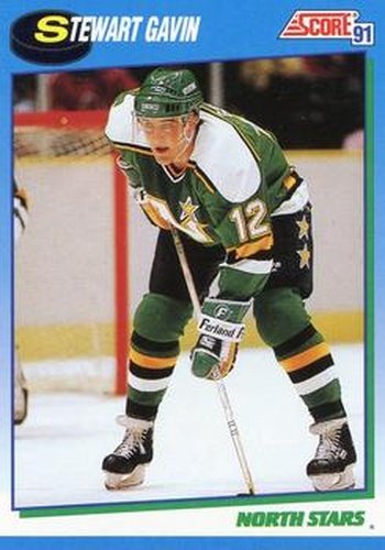 #433 Stewart Gavin - Minnesota North Stars - 1991-92 Score Canadian Hockey
