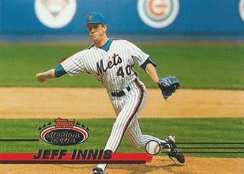 #433 Jeff Innis - New York Mets - 1993 Stadium Club Baseball