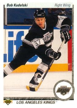 #433 Bob Kudelski - Los Angeles Kings - 1990-91 Upper Deck Hockey