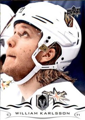 #433 William Karlsson - Vegas Golden Knights - 2018-19 Upper Deck Hockey