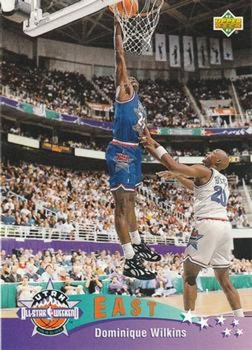 #433 Dominique Wilkins - Atlanta Hawks - 1992-93 Upper Deck Basketball