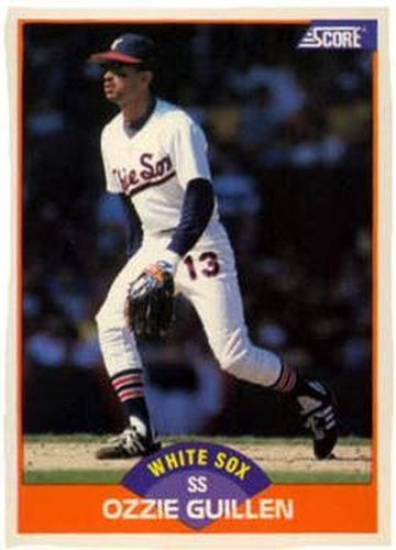 #433 Ozzie Guillen - Chicago White Sox - 1989 Score Baseball