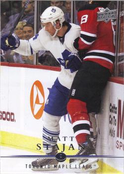 #433 Matt Stajan - Toronto Maple Leafs - 2008-09 Upper Deck Hockey