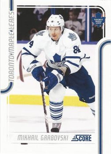 #433 Mikhail Grabovski - Toronto Maple Leafs - 2011-12 Score Hockey