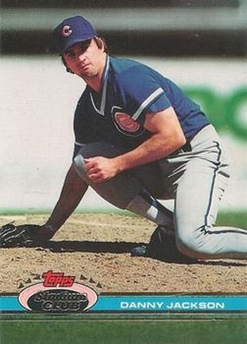 #433 Danny Jackson - Chicago Cubs - 1991 Stadium Club Baseball