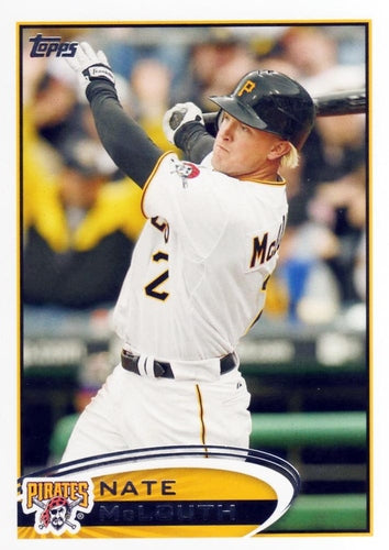 #433 Nate McLouth - Pittsburgh Pirates - 2012 Topps Baseball