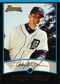 #433 Adam Pettyjohn - Detroit Tigers - 2001 Bowman Baseball