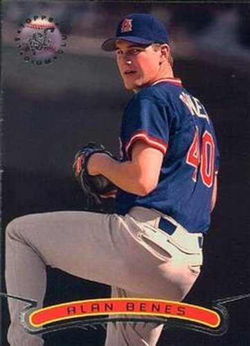#433 Alan Benes - St. Louis Cardinals - 1996 Stadium Club Baseball
