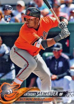 #433 Anthony Santander - Baltimore Orioles - 2018 Topps Baseball