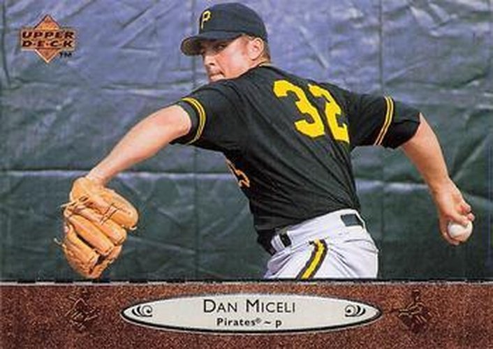 #433 Dan Miceli - Pittsburgh Pirates - 1996 Upper Deck Baseball