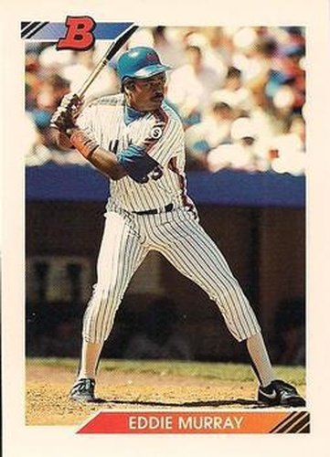 #433 Eddie Murray - New York Mets - 1992 Bowman Baseball