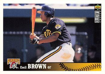 #433 Emil Brown - Pittsburgh Pirates - 1997 Collector's Choice Baseball