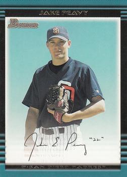 #433 Jake Peavy - San Diego Padres - 2002 Bowman Baseball