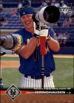 #433 Jason Isringhausen - New York Mets - 1997 Upper Deck Baseball