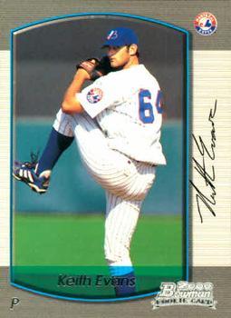 #433 Keith Evans - Montreal Expos - 2000 Bowman Baseball