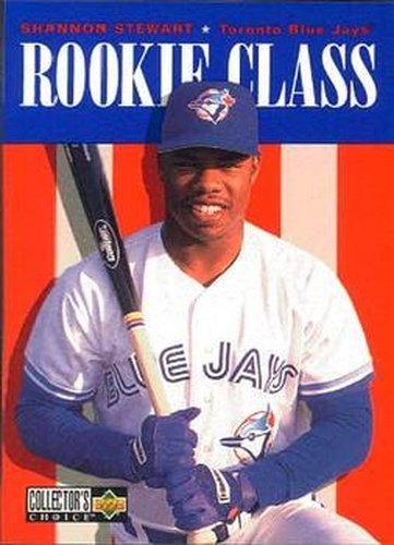 #433 Shannon Stewart - Toronto Blue Jays - 1996 Collector's Choice Baseball