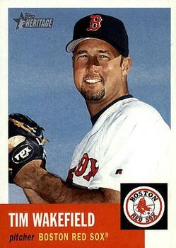 #433 Tim Wakefield - Boston Red Sox - 2002 Topps Heritage Baseball