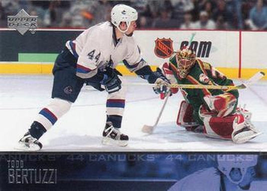 #433 Todd Bertuzzi - Vancouver Canucks - 2003-04 Upper Deck Hockey