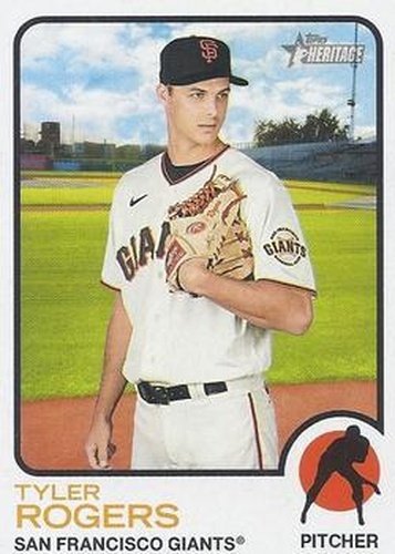 #433 Tyler Rogers - San Francisco Giants - 2022 Topps Heritage Baseball