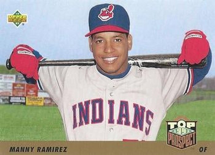 #433 Manny Ramirez - Cleveland Indians - 1993 Upper Deck Baseball
