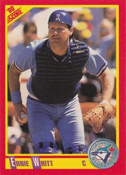 #433 Ernie Whitt - Toronto Blue Jays - 1990 Score Baseball