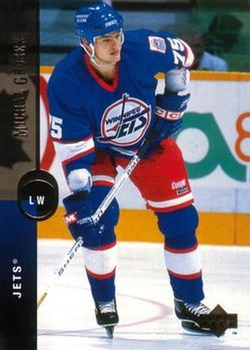 #433 Michal Grosek - Winnipeg Jets - 1994-95 Upper Deck Hockey