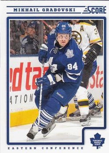 #433 Mikhail Grabovski - Toronto Maple Leafs - 2012-13 Score Hockey