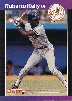 #433 Roberto Kelly - New York Yankees - 1989 Donruss Baseball