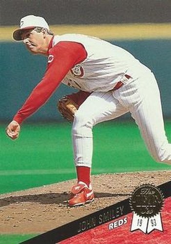 #433 John Smiley - Cincinnati Reds - 1993 Leaf Baseball