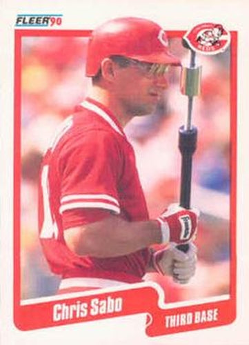 #433 Chris Sabo - Cincinnati Reds - 1990 Fleer USA Baseball