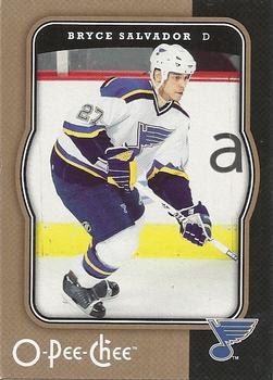 #433 Bryce Salvador - St. Louis Blues - 2007-08 O-Pee-Chee Hockey