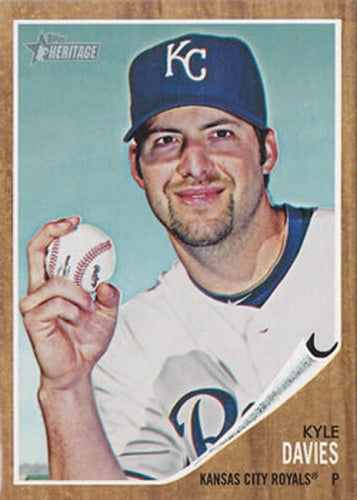 #433 Kyle Davies - Kansas City Royals - 2011 Topps Heritage Baseball