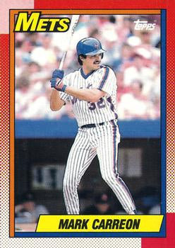 #434 Mark Carreon - New York Mets - 1990 O-Pee-Chee Baseball