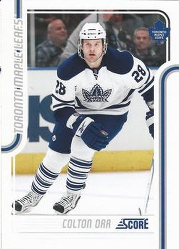 #434 Colton Orr - Toronto Maple Leafs - 2011-12 Score Hockey