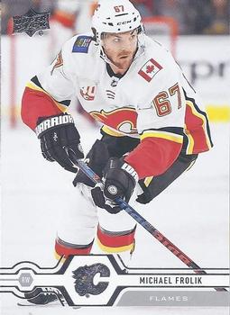 #434 Michael Frolik - Calgary Flames - 2019-20 Upper Deck Hockey