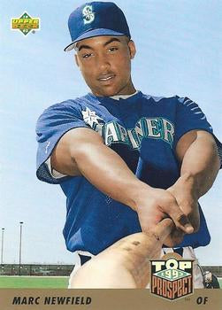 #434 Marc Newfield - Seattle Mariners - 1993 Upper Deck Baseball