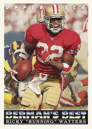 #434 Ricky Watters - San Francisco 49ers - 1993 Upper Deck Football