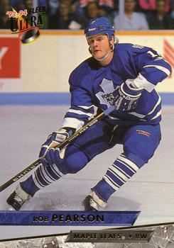 #434 Rob Pearson - Toronto Maple Leafs - 1993-94 Ultra Hockey