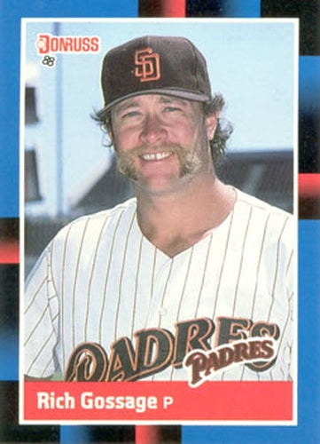 #434 Rich Gossage - San Diego Padres - 1988 Donruss Baseball