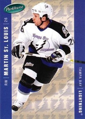 #434 Martin St. Louis - Tampa Bay Lightning - 2005-06 Parkhurst Hockey