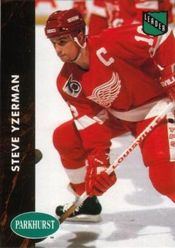 #434 Steve Yzerman - Detroit Red Wings - 1991-92 Parkhurst Hockey