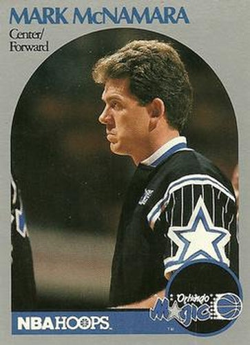 #434 Mark McNamara - Orlando Magic - 1990-91 Hoops Basketball