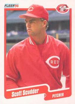 #434 Scott Scudder - Cincinnati Reds - 1990 Fleer USA Baseball
