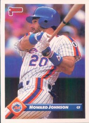 #434 Howard Johnson - New York Mets - 1993 Donruss Baseball